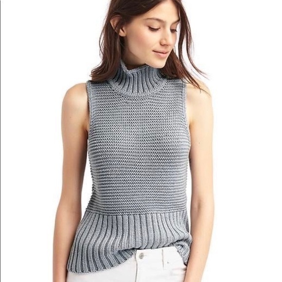 GAP Sweaters - GAP Turtleneck Sleeveless Sweater